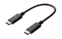 Dây cáp USB chuẩn C (C-C), 1.5m ELECOM MPA-CC15NBK