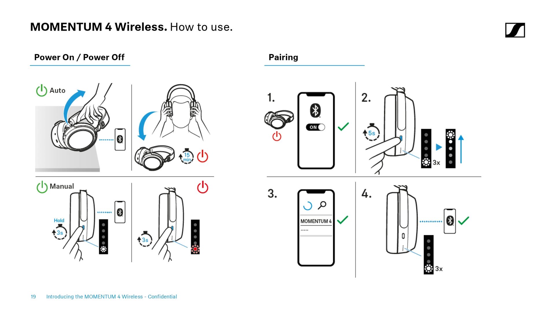 Hướng Dẫn Sử Dụng Tai Nghe Bluetooth Sennheiser Momentum 4 Wireless | AZ Audio