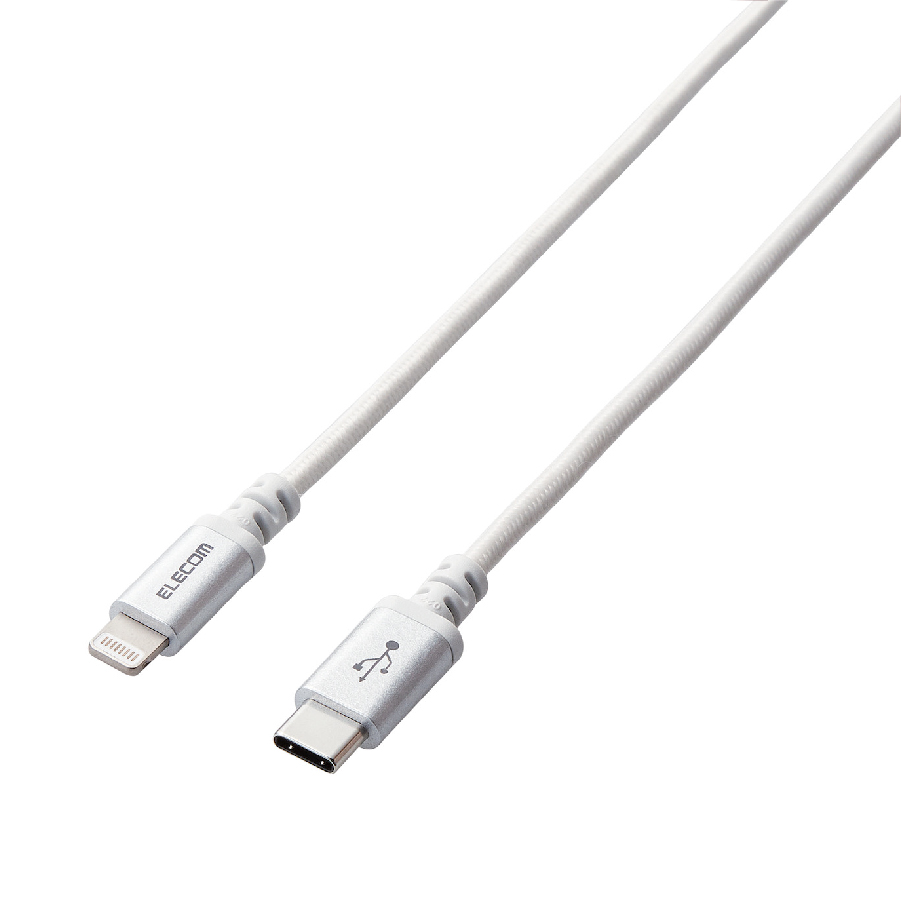 Cáp sạc Type-C to Lightning nylon ELECOM MPA-CLS