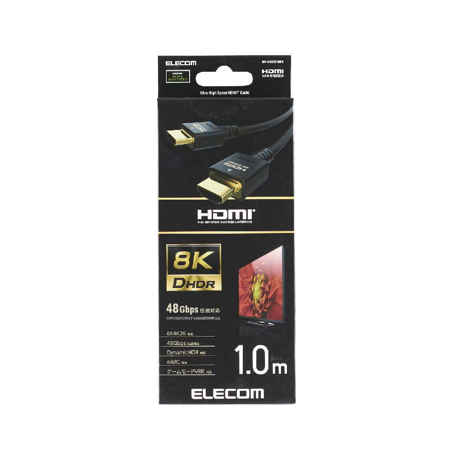 Cáp HDMI 8K HDR 48Gbps ELECOM DH-HD21E