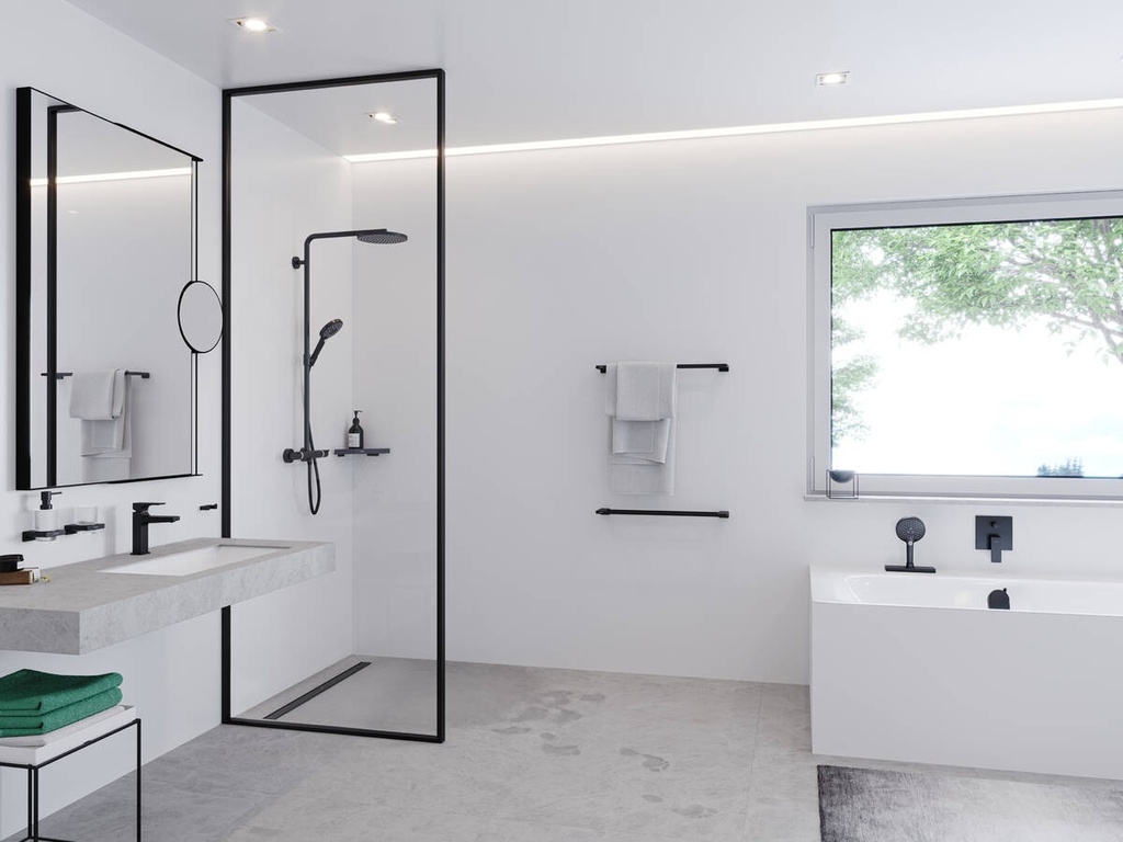 Gương gắn tường HANSGROHE AddStoris 41791