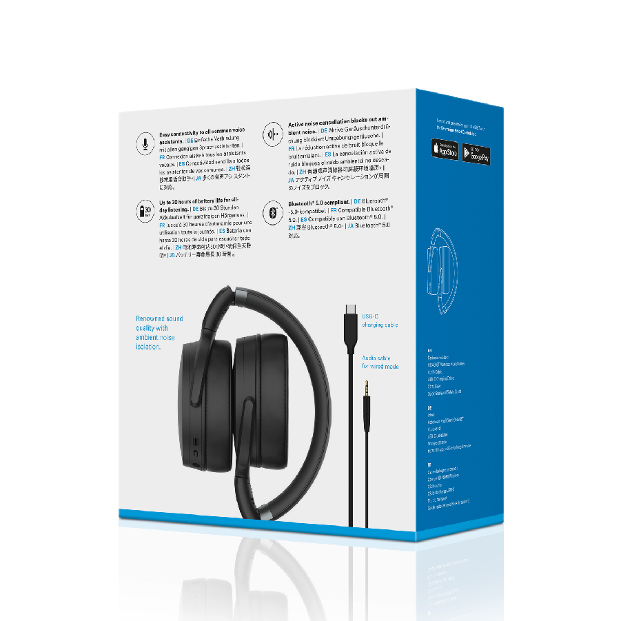 Tai nghe SENNHEISER HD 450BT Black