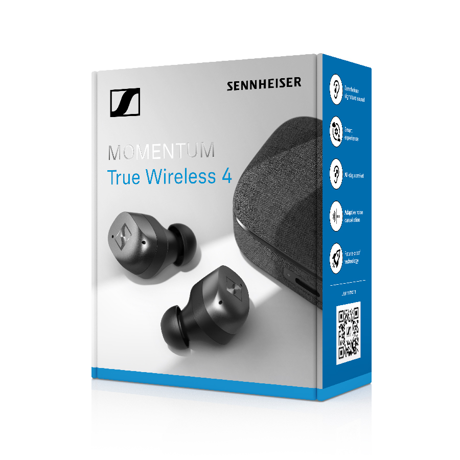 Tai nghe chống ồn SENNHEISER Momentum True Wireless 4 (Đen)