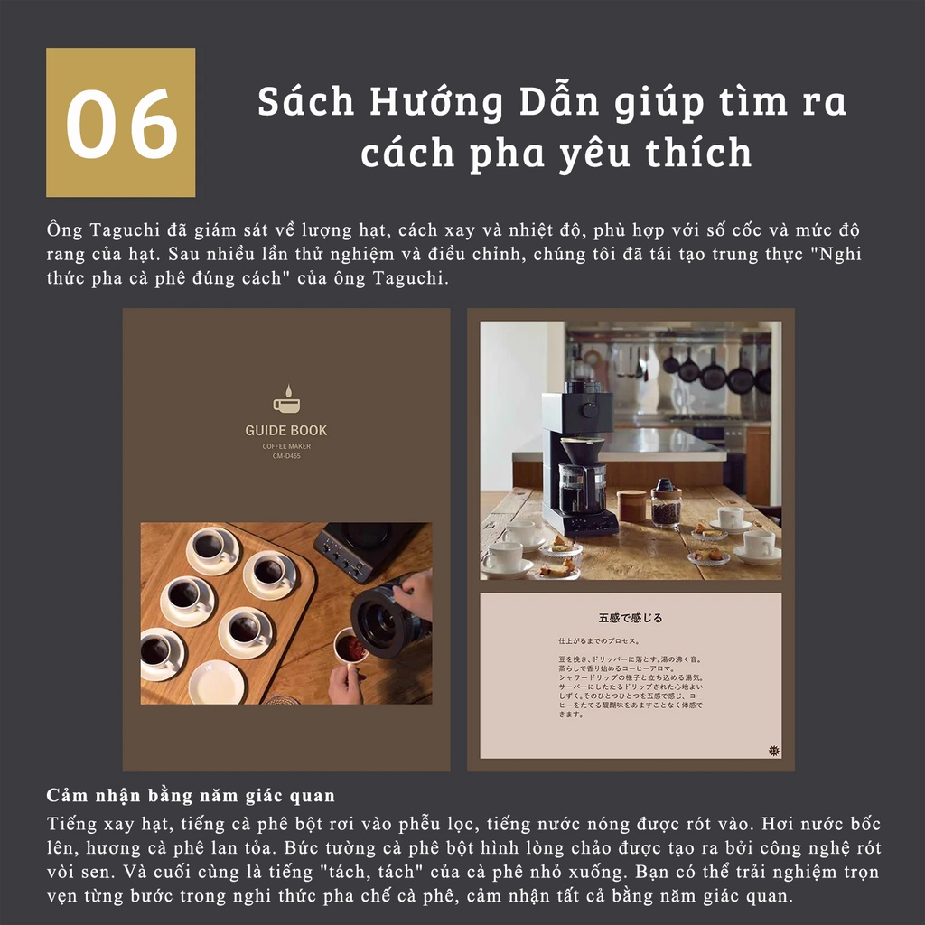 Máy Pha Cà Phê Tự Động Twinbird CM-D465B