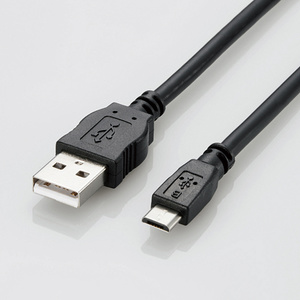 Dây cáp microUSB (A-microB), 1.2m  ELECOM MPA-AMBC2A12BK