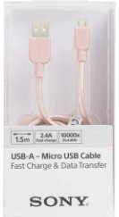 SONY microUSB cable CP-ABP150/PC WW