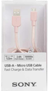 Cáp microUSB 1.5m SONY CP-ABP150/PC WW