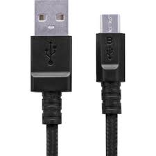 Dây cáp microUSB nylon 1.2m, 2A ELECOM MPA-AMBS2U12BK