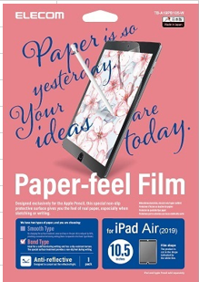Dán màn hình iPad Air 2019/Pro 2017, loại nhám ELECOM TB-A19PB105-W