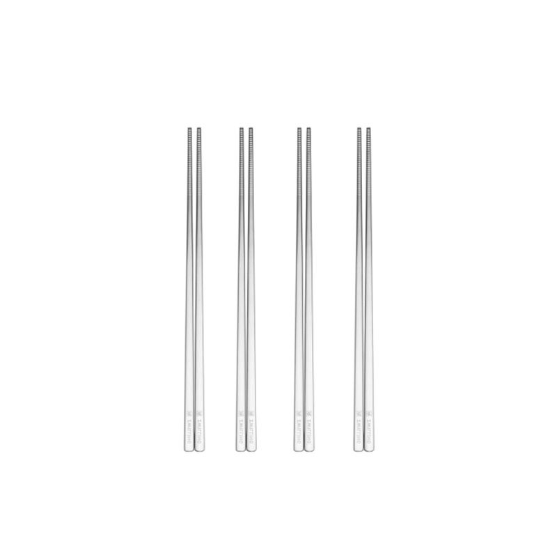 Bộ đũa ăn Minimal màu bạc - 4 cặp ZWILLING 07126-004