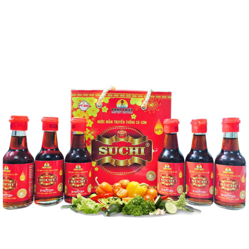 Nước mắm Suchi 60N 60ml chai TT PTSC60CT0060