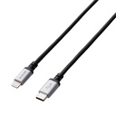 TypeC to Lightning nylon cable ELECOM MPA-CLS