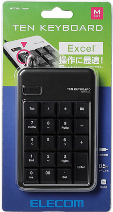 [TK-TCM011BK] Bàn phím số ELECOM TK-TCM011BK