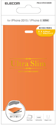 [PM-A15PLFUMDR] Bao da iPhone 6s/6 ELECOM PM-A15PLFUMDR