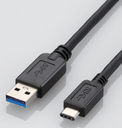Dây cáp USB3.0 Chuẩn C (A-C) 2.0m ELECOM USB3-AC20BK