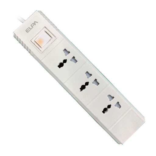 [ESL-VNC33] Ổ cắm 3 ổ điện; 1 công tắc; 3m ELPA ESL-VNC33