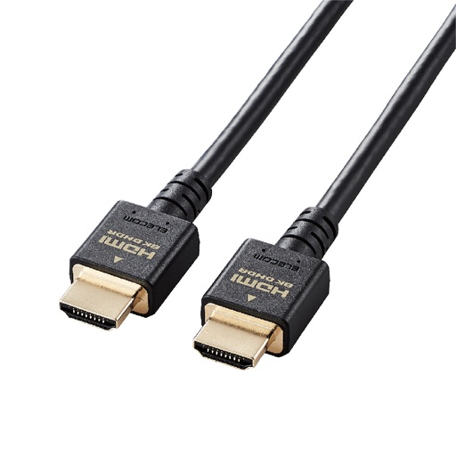 [CAC-HD21E] HDMI Cable 8K HDR 48Gbps Dolby Vision ELECOM CAC-HD21E