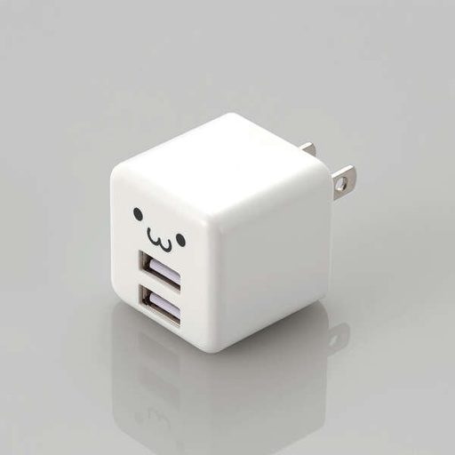 [MPA-ACU11WF] Củ sạc 2 cổng USB-A 12W ELECOM MPA-ACU11